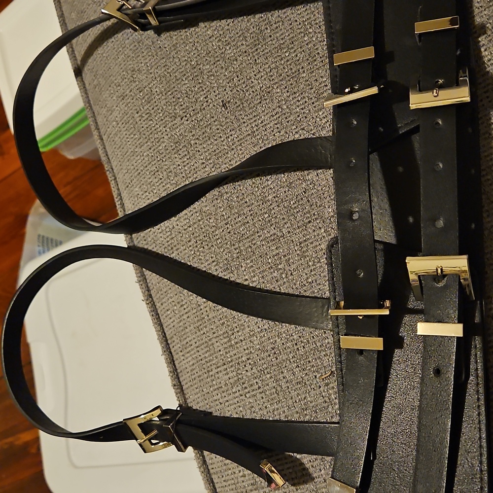 Elegant Black Leather Harness